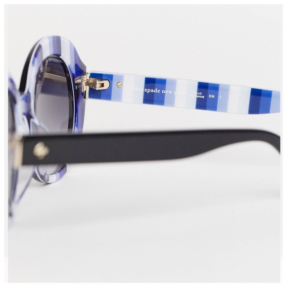 Kate Spade Cindra chunky round lens sunglasses - Picture 6 of 7